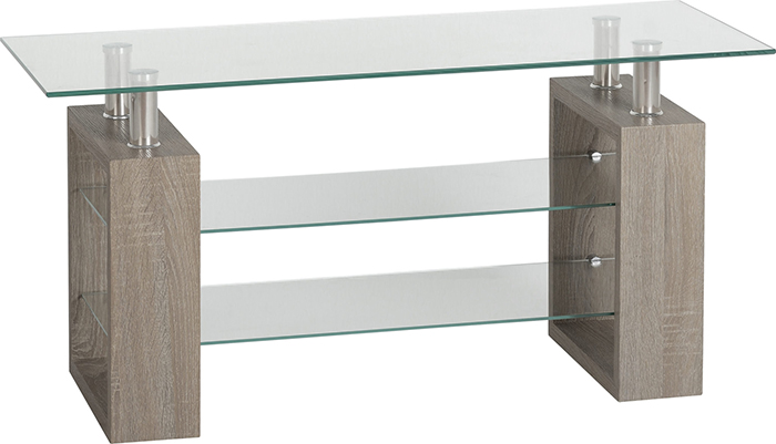 Milan Tv Unit In Light Charcoal - Click Image to Close